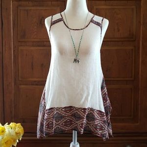 BOHO CHIC SLEEVELESS TOP